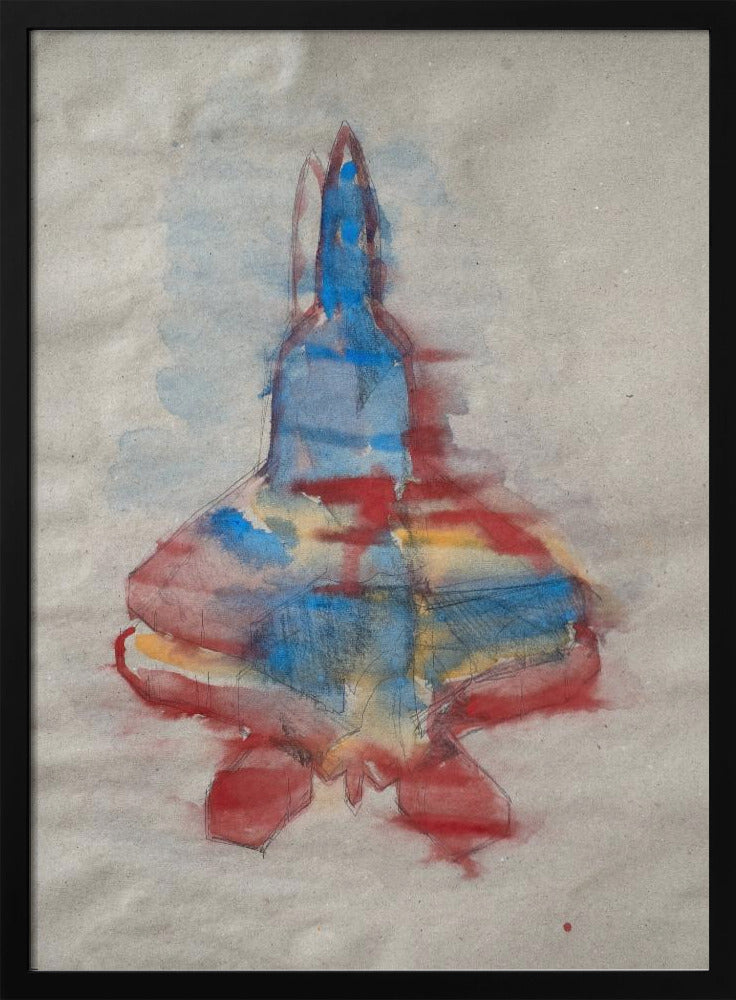 Kampfjet Study (rbo) | Poster