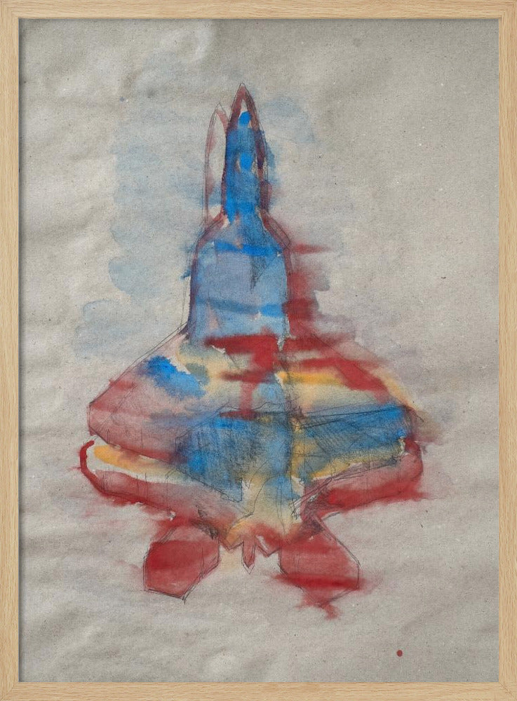 Kampfjet Study (rbo) | Poster