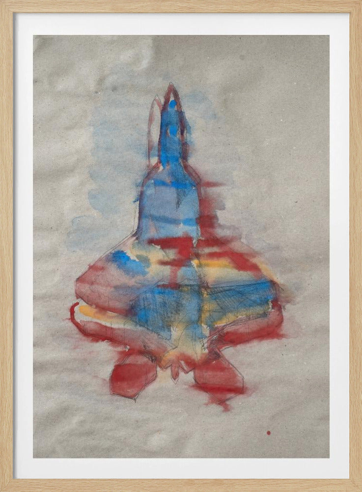 Kampfjet Study (rbo) | Poster