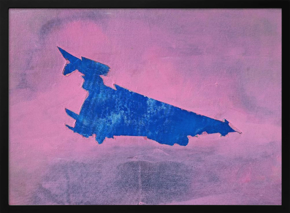 UAP, Blue, Cloudy Pink Sky | Poster