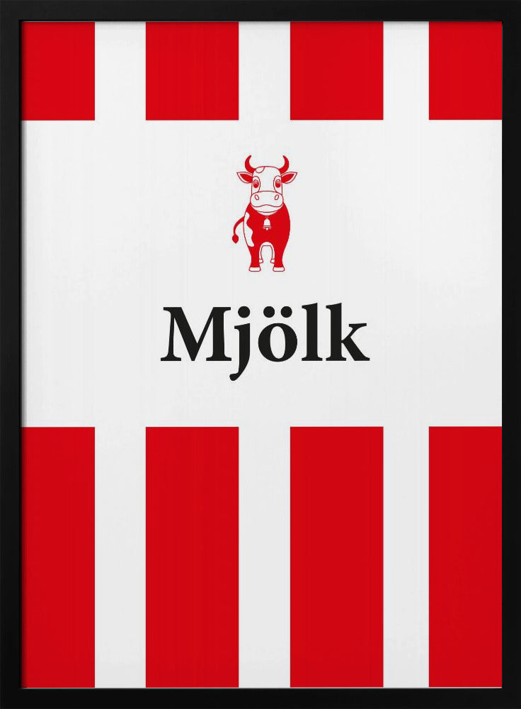 Mjölk Röd | Poster