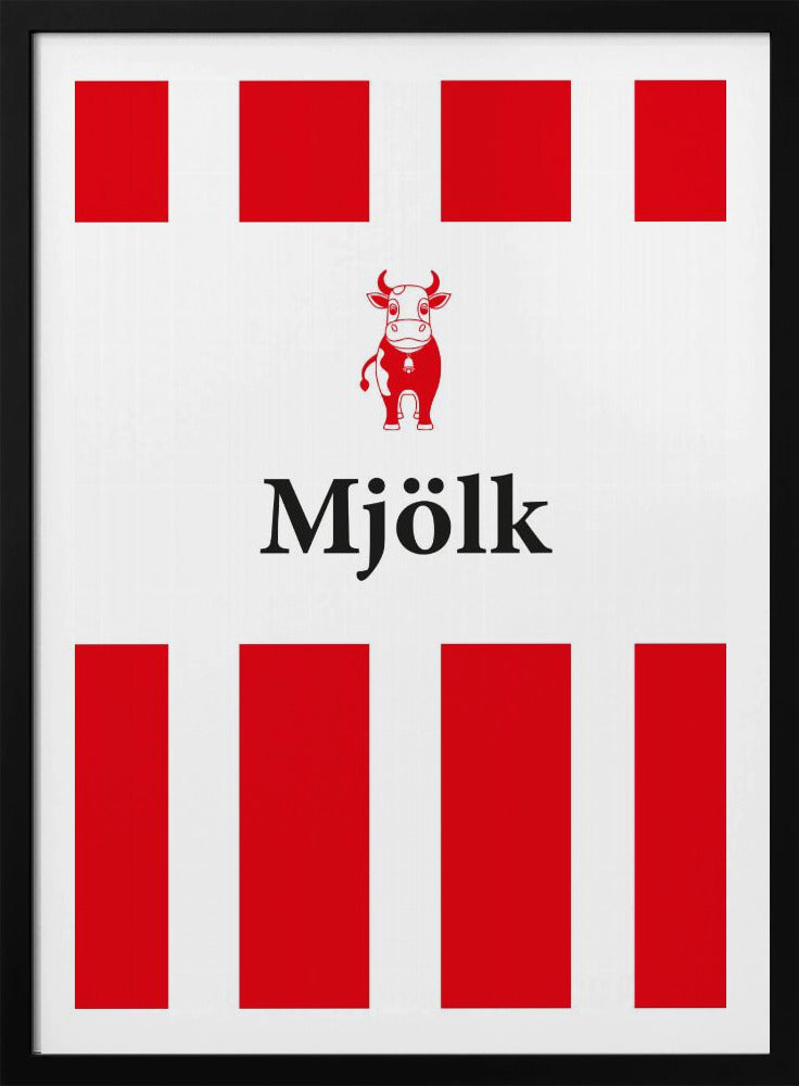 Mjölk Röd | Poster
