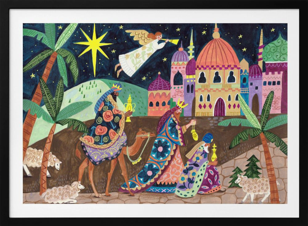 Three Wise Men and an Angel | Poster