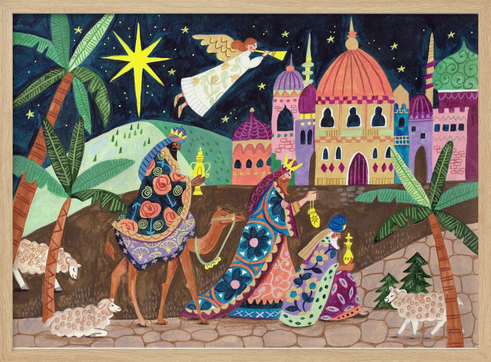 Three Wise Men and an Angel | Poster