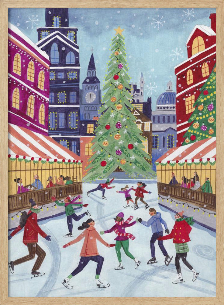 Skating in London | Poster