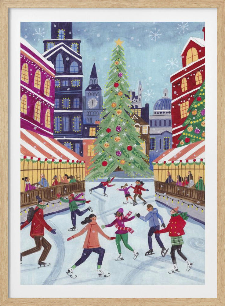 Skating in London | Poster