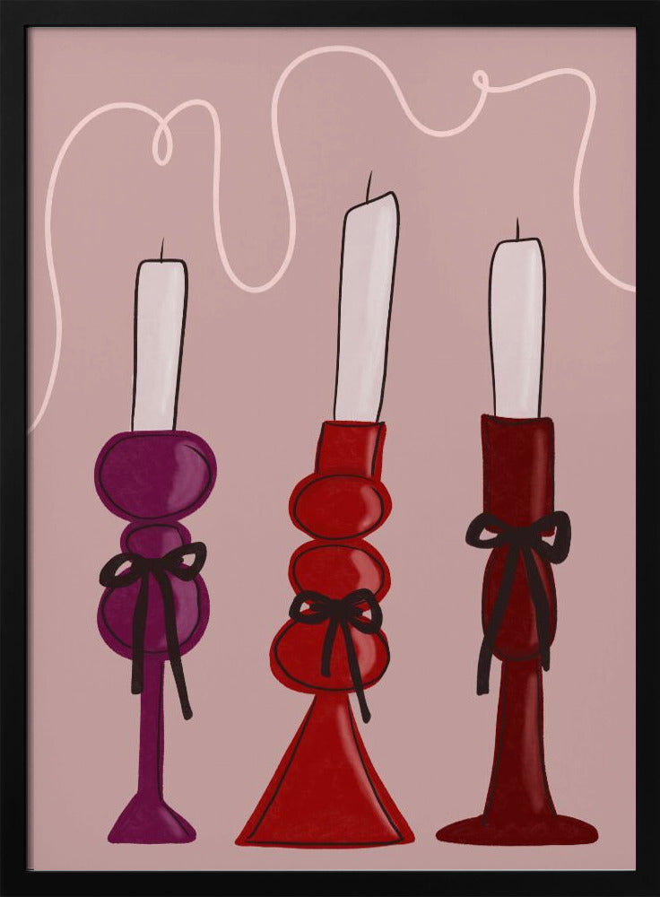 Trio of Candles | Poster