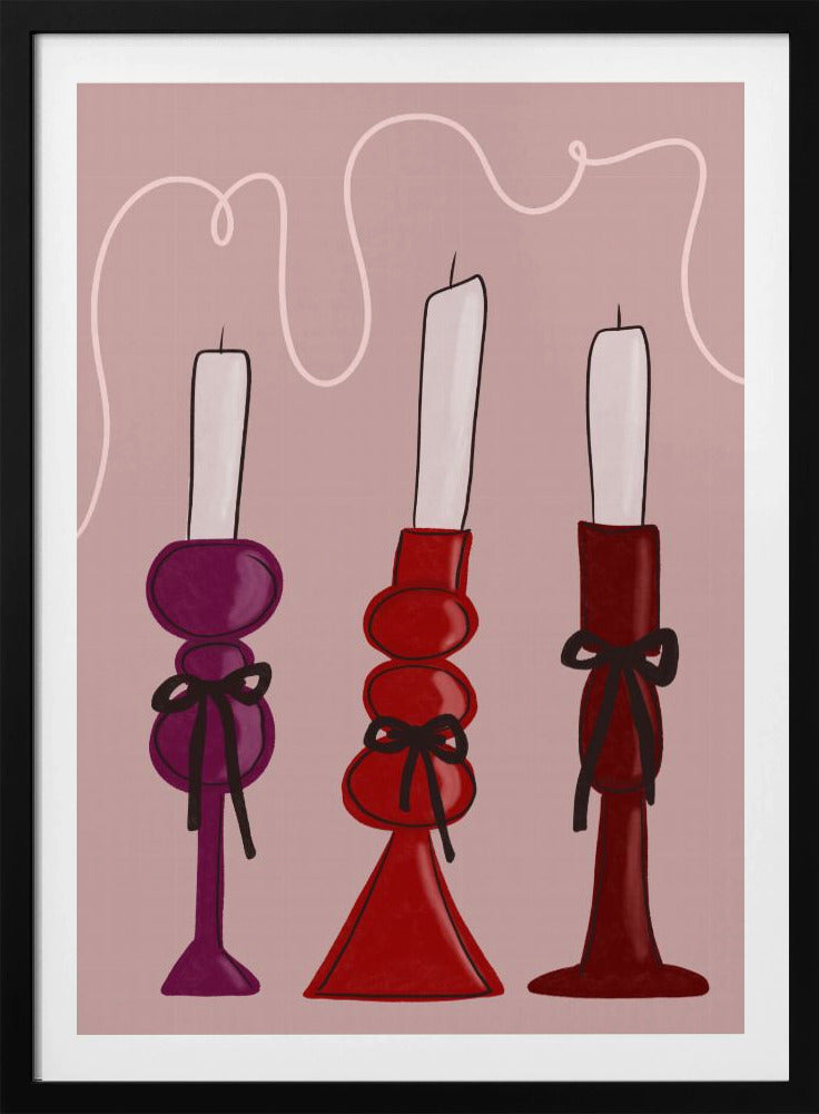 Trio of Candles | Poster