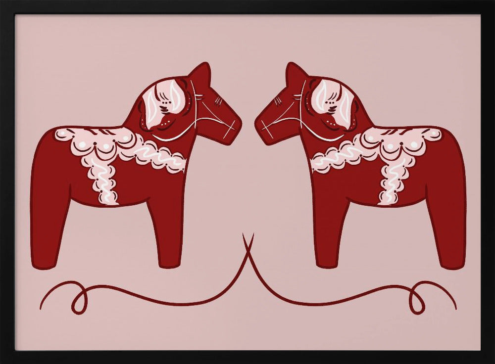 Nordic Horses Twins | Poster