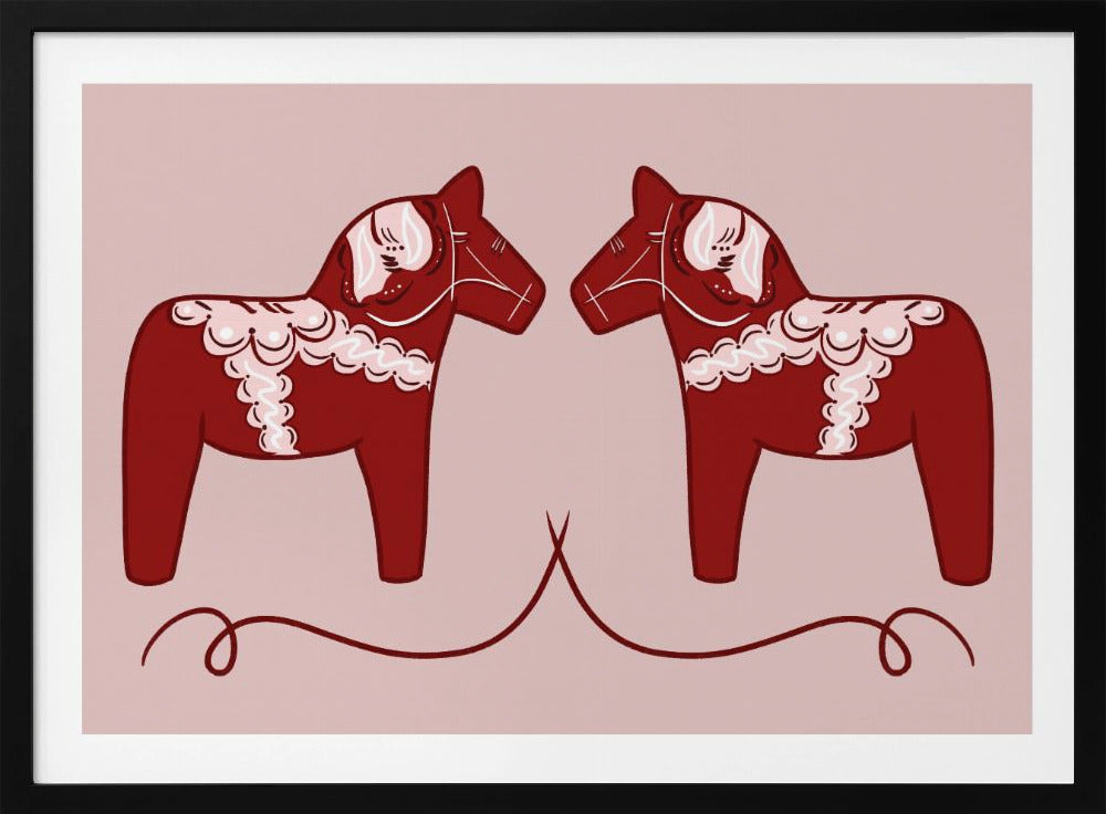 Nordic Horses Twins | Poster