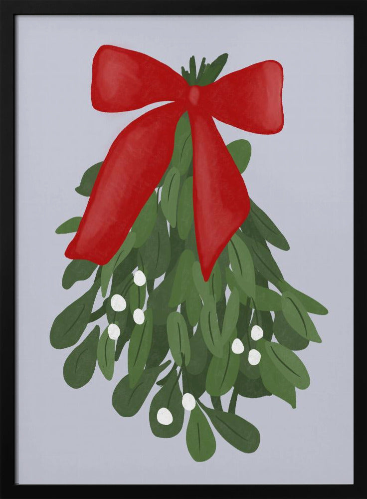 Festive Mistletoe Charm | Poster
