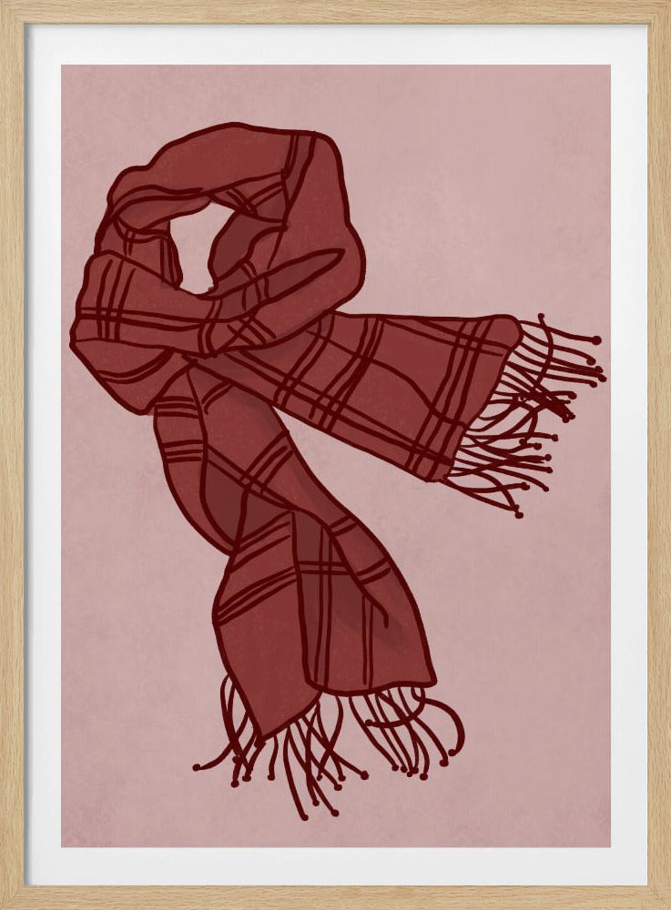 Crimson Warmth | Poster