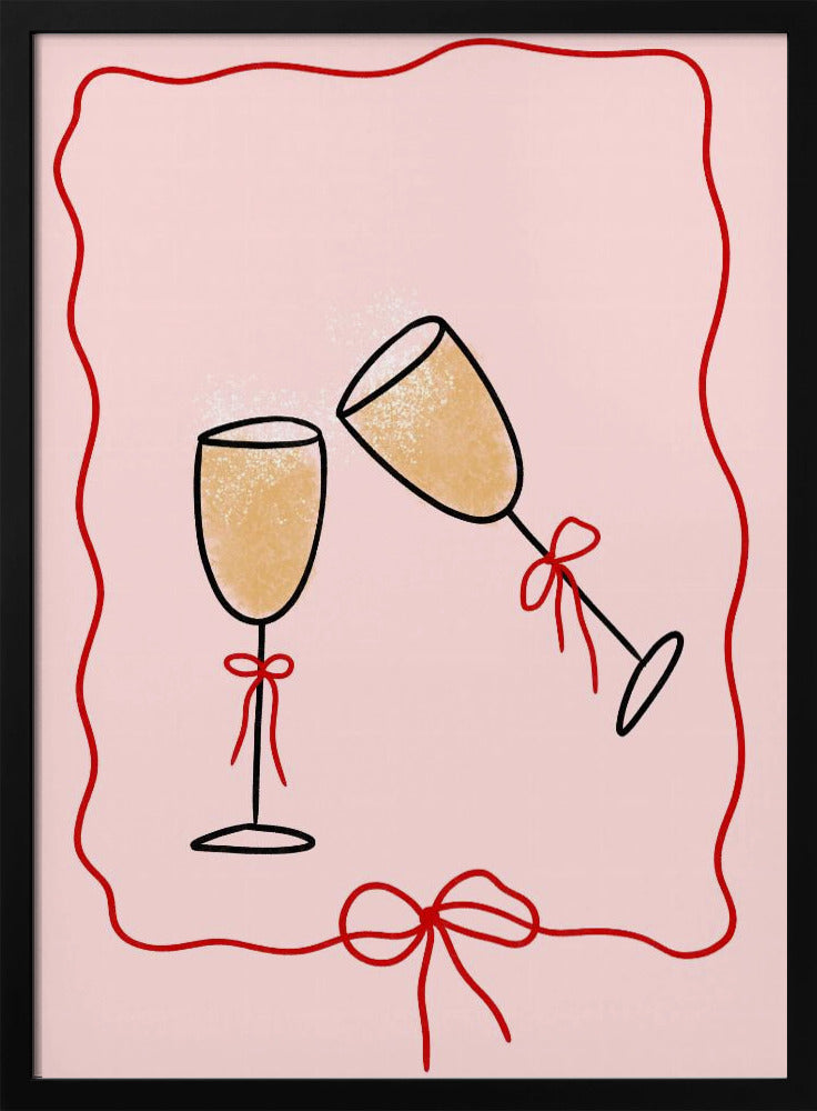 Champagne Cheers | Poster