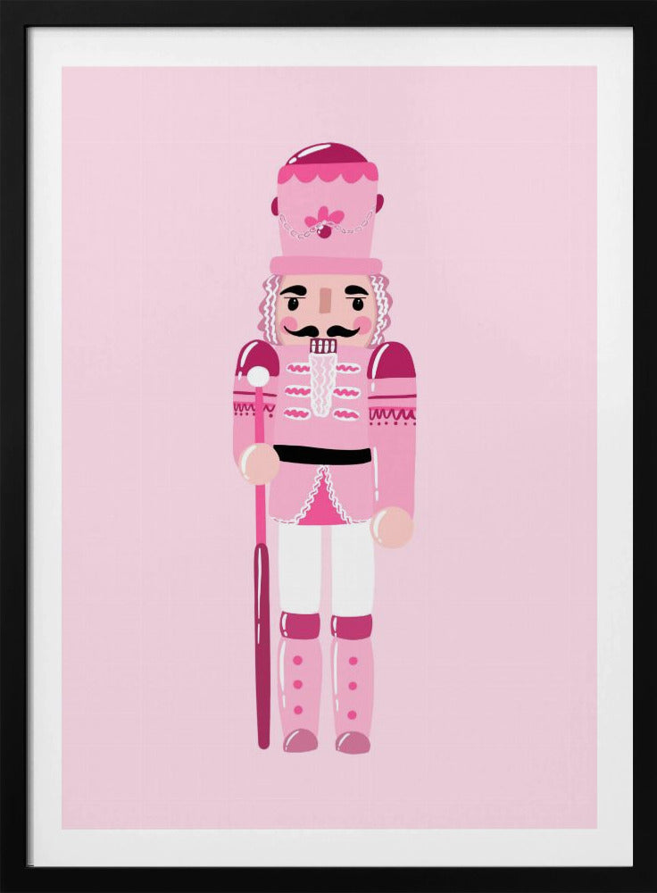 Pink Nutcracker Charm | Poster