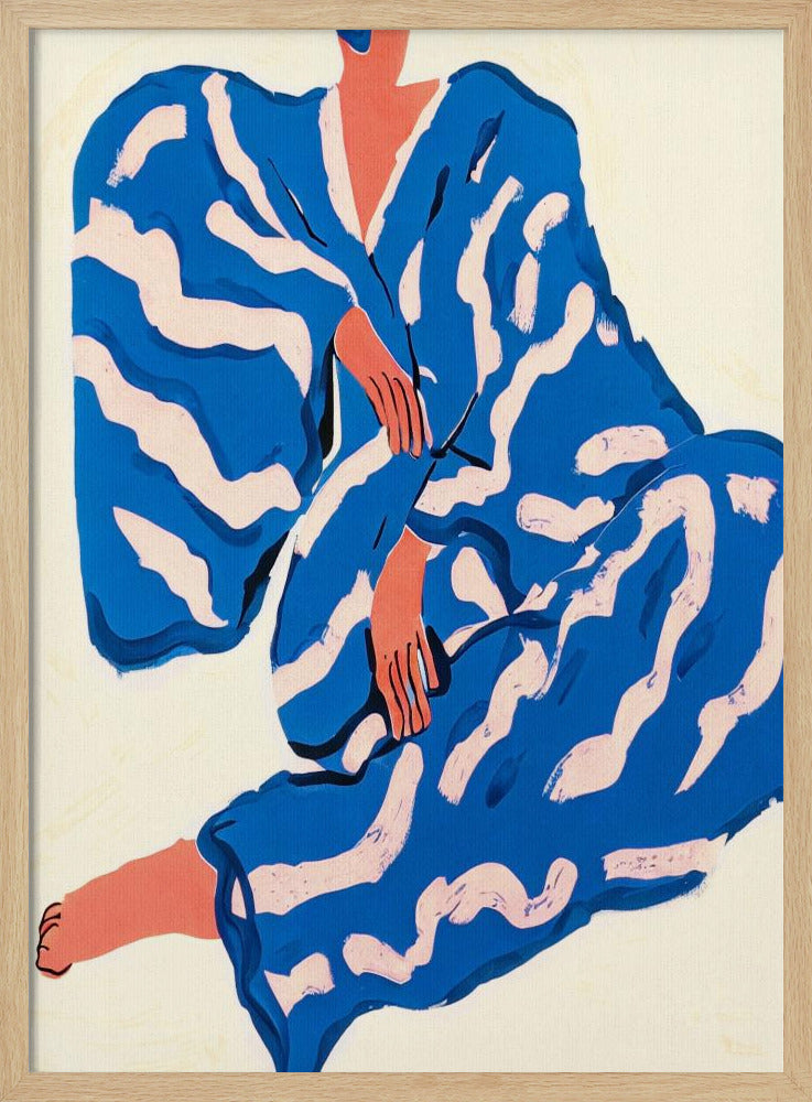 Portrait Indigoreverie | Poster