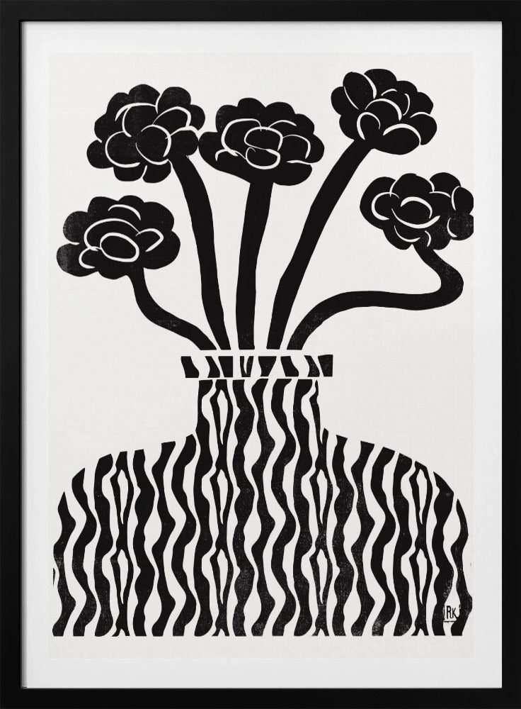 Vase and Flowers 03 | Poster