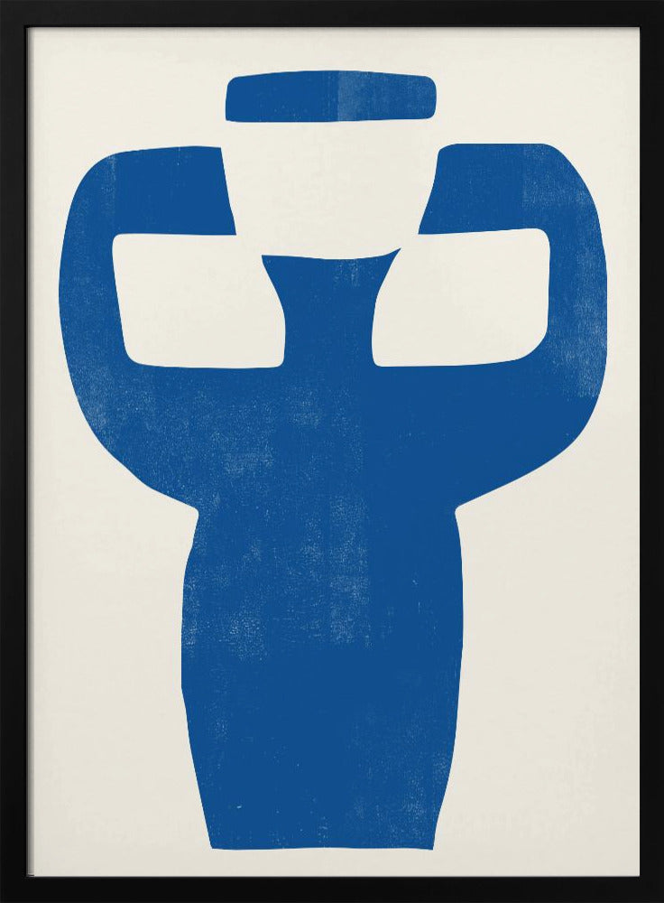 Vase Blue 04 | Poster