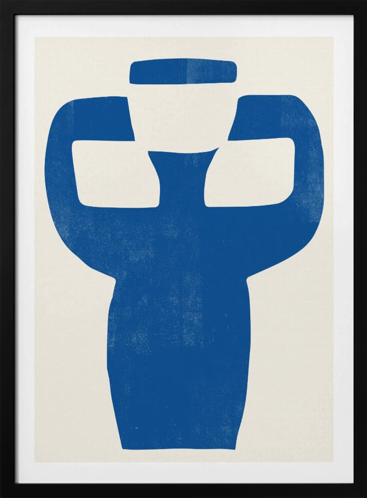 Vase Blue 04 | Poster
