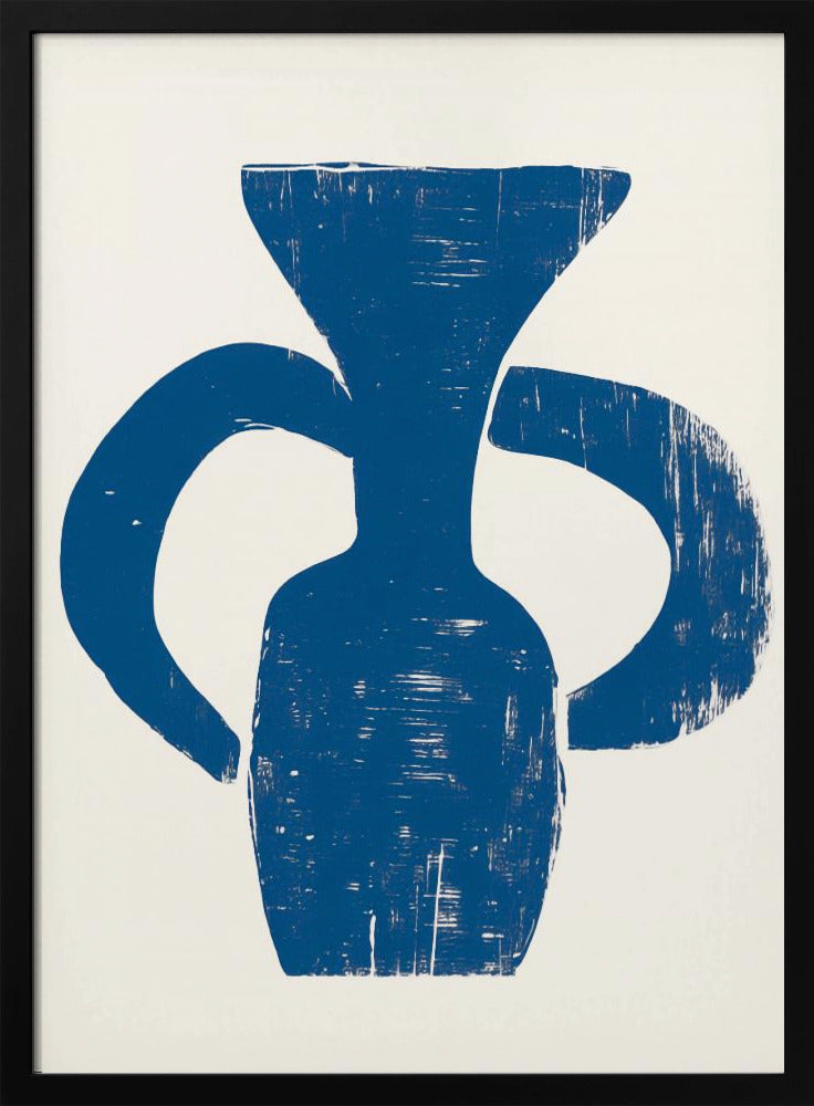 Vase Blue | Poster