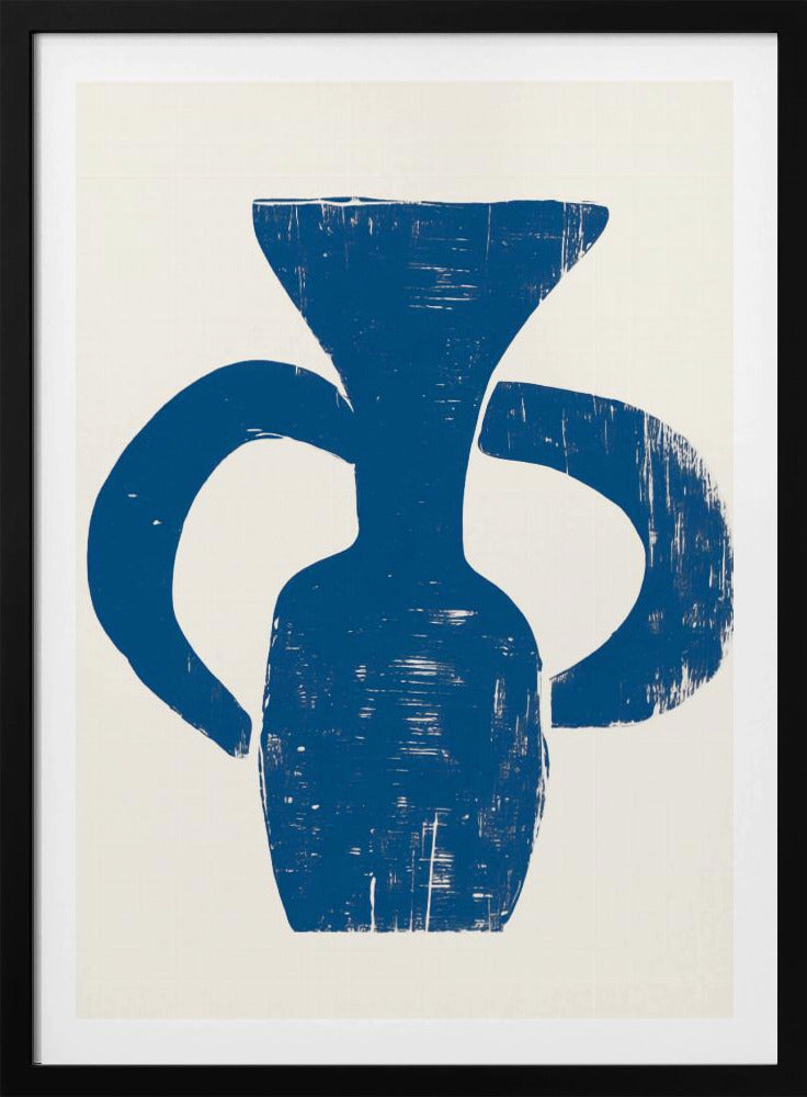 Vase Blue | Poster