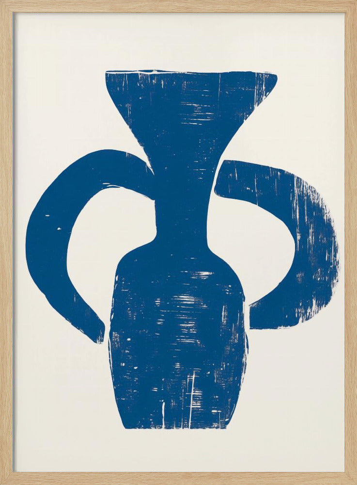 Vase Blue | Poster