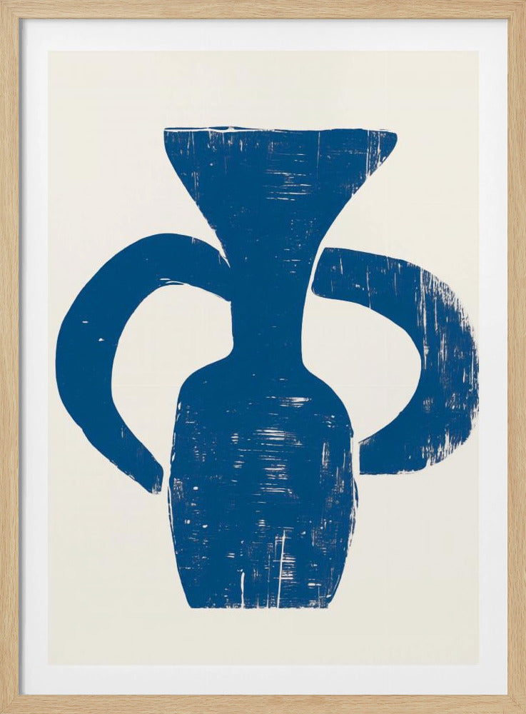Vase Blue | Poster