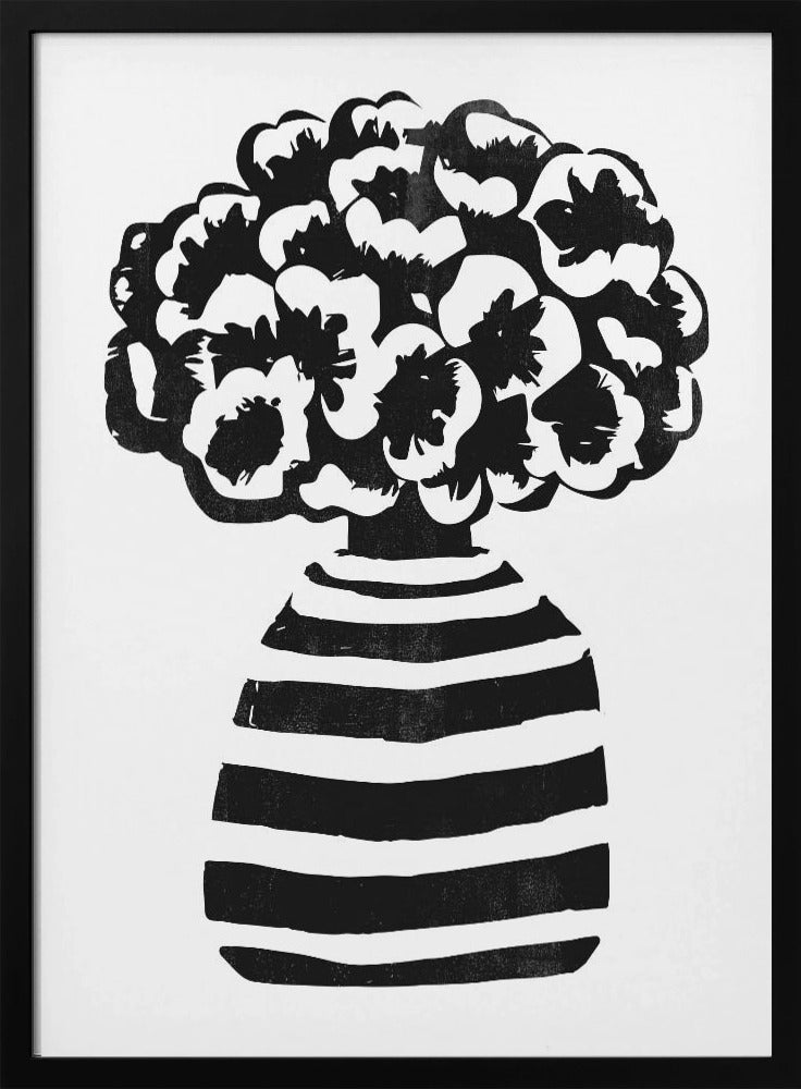 Vase Striped | Poster