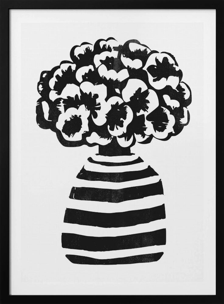 Vase Striped | Poster