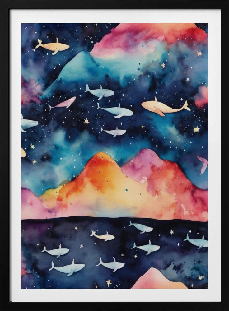 Starry Seascape | Poster