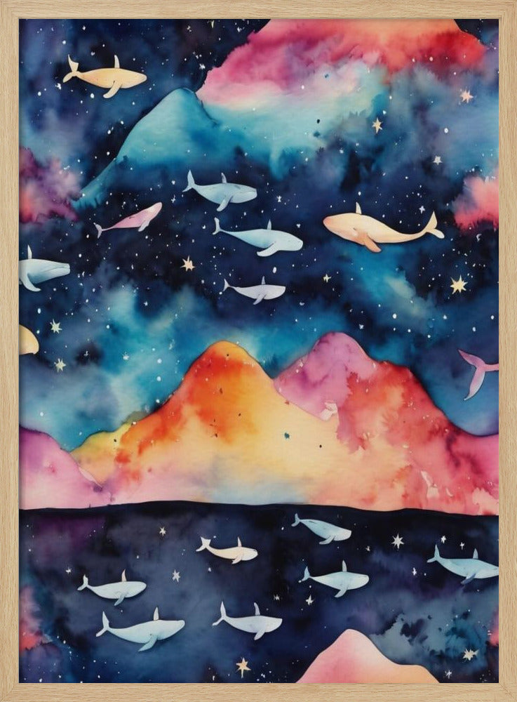 Starry Seascape | Poster