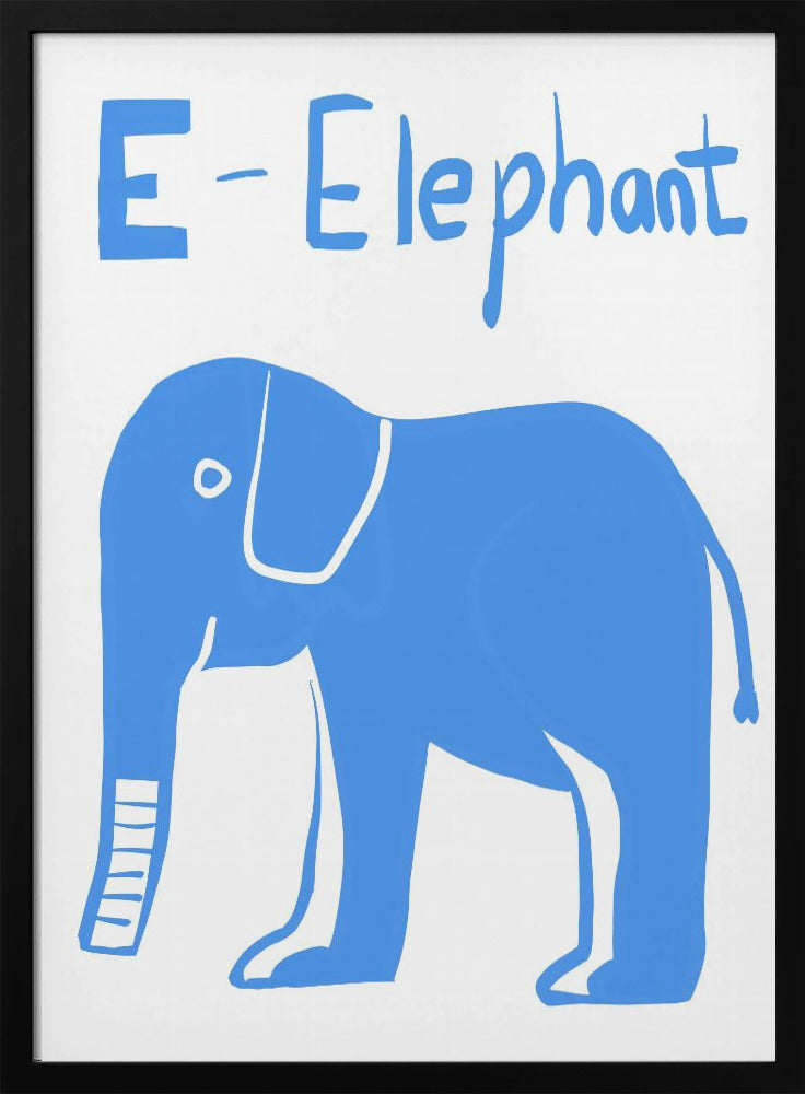 Big Blue Elephant | Poster