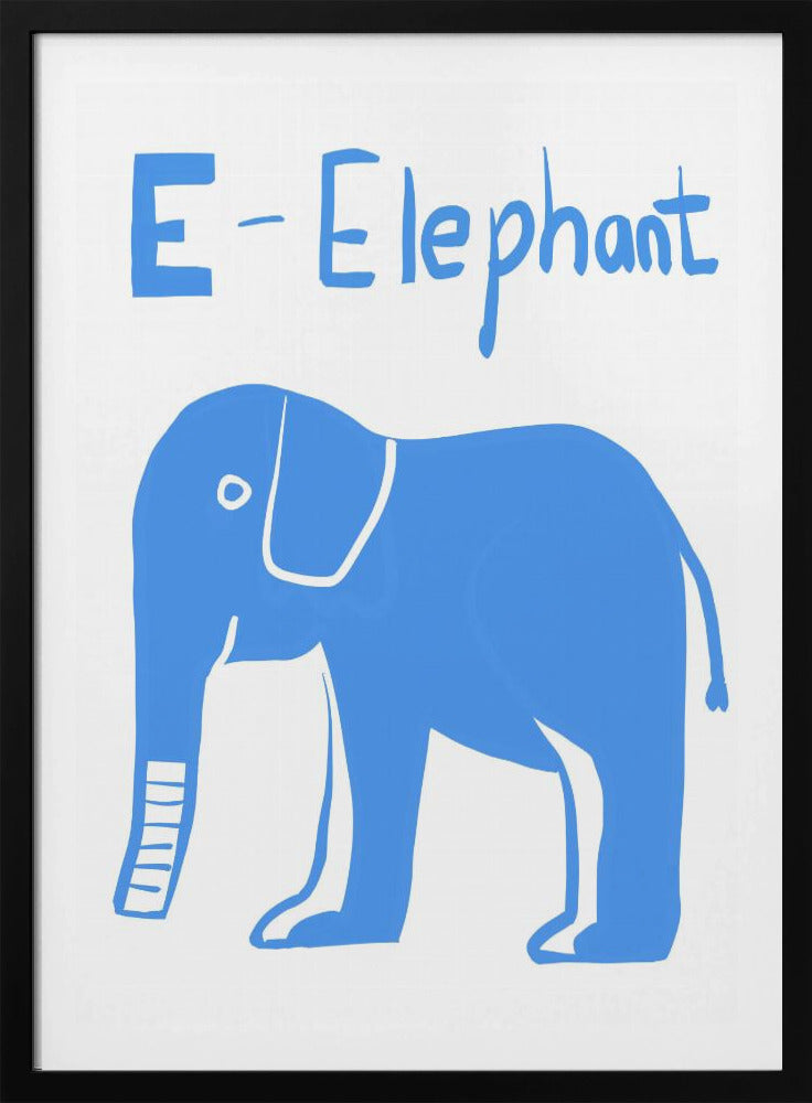 Big Blue Elephant | Poster