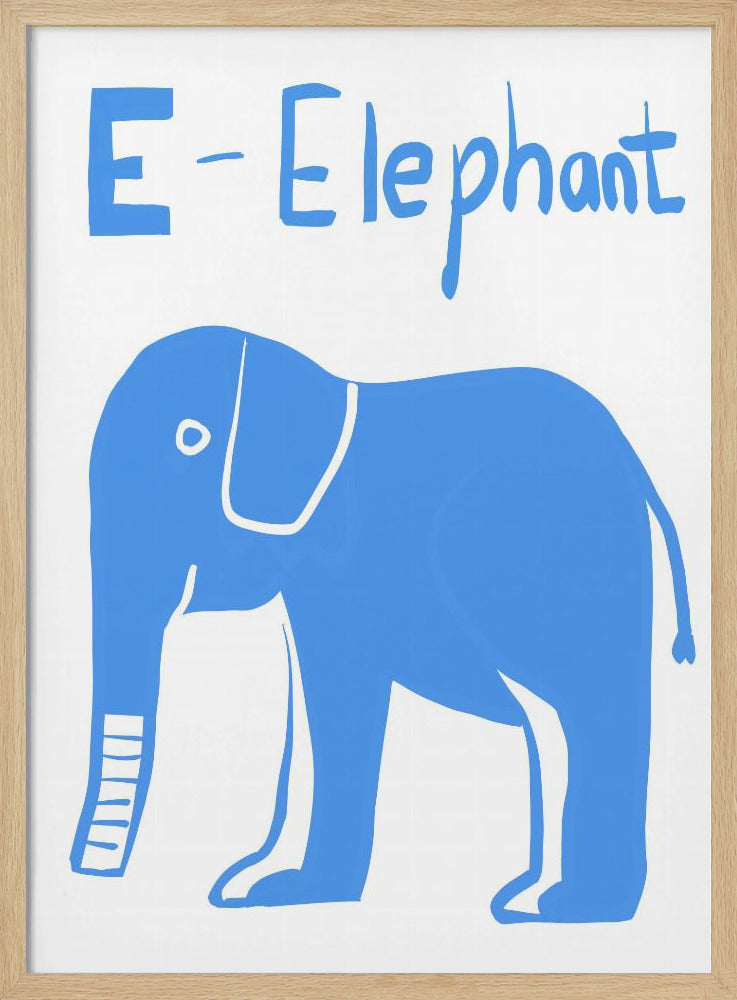 Big Blue Elephant | Poster