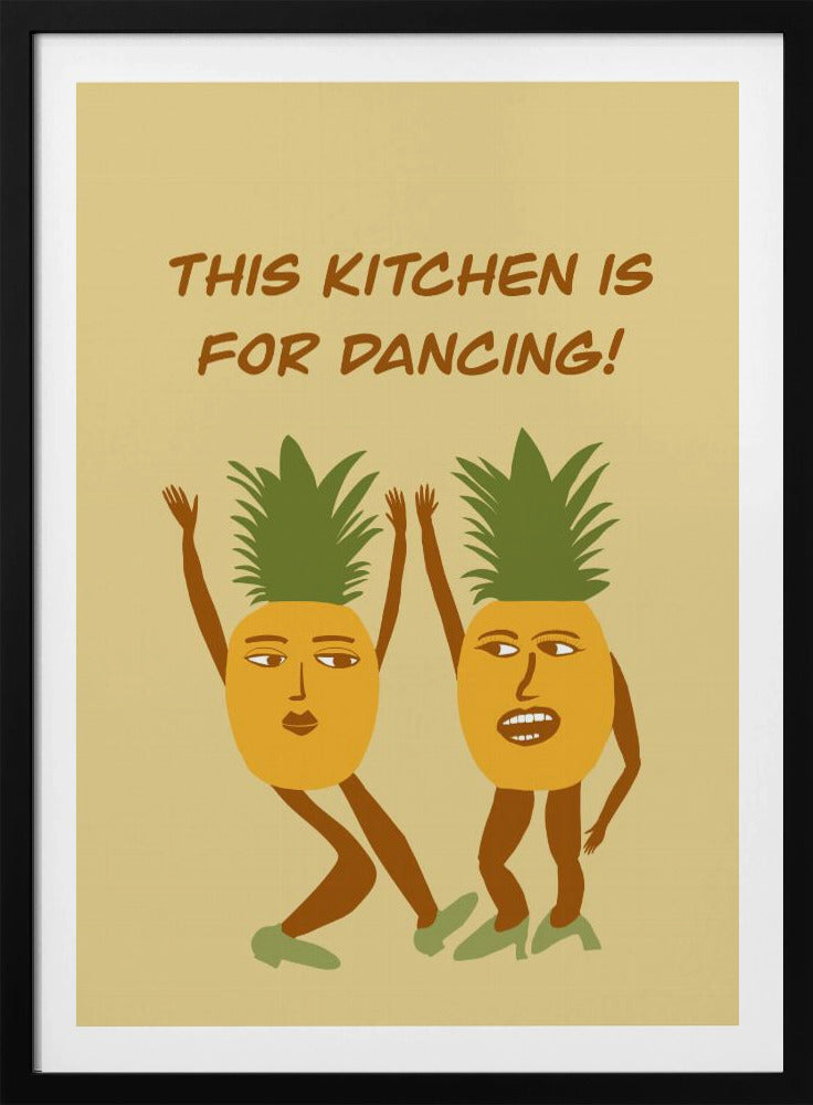 Dancing pineapples | Poster