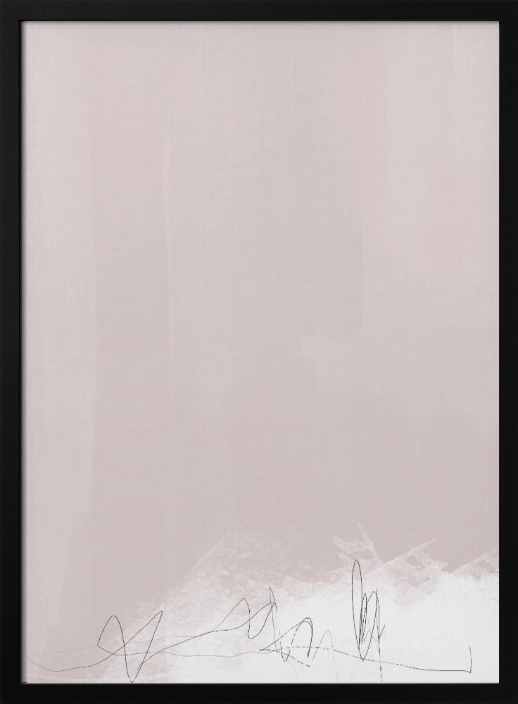 Whispers in Soft Beige | Poster