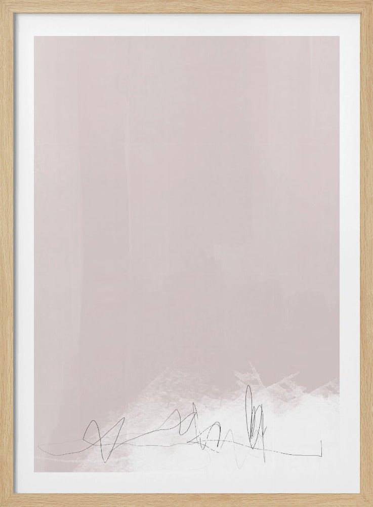 Whispers in Soft Beige | Poster