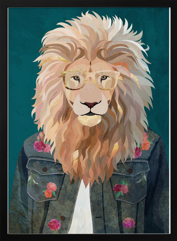 Golden fashion lion 2 | Poster