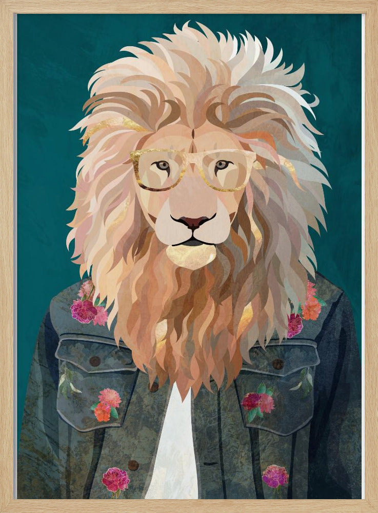 Golden fashion lion 2 | Poster