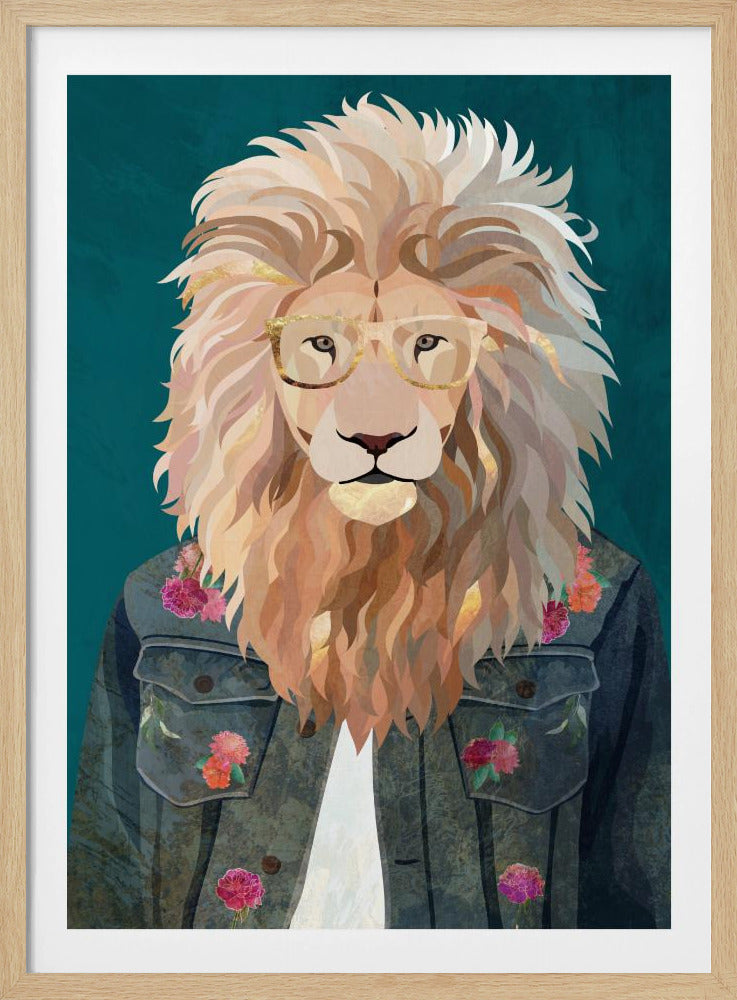 Golden fashion lion 2 | Poster