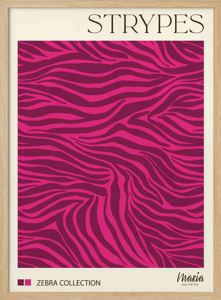 STRIPES. Zebra Collection | Poster