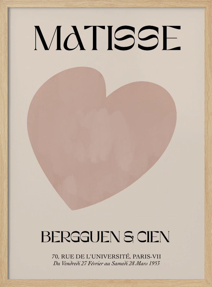 Beige Heart | Poster