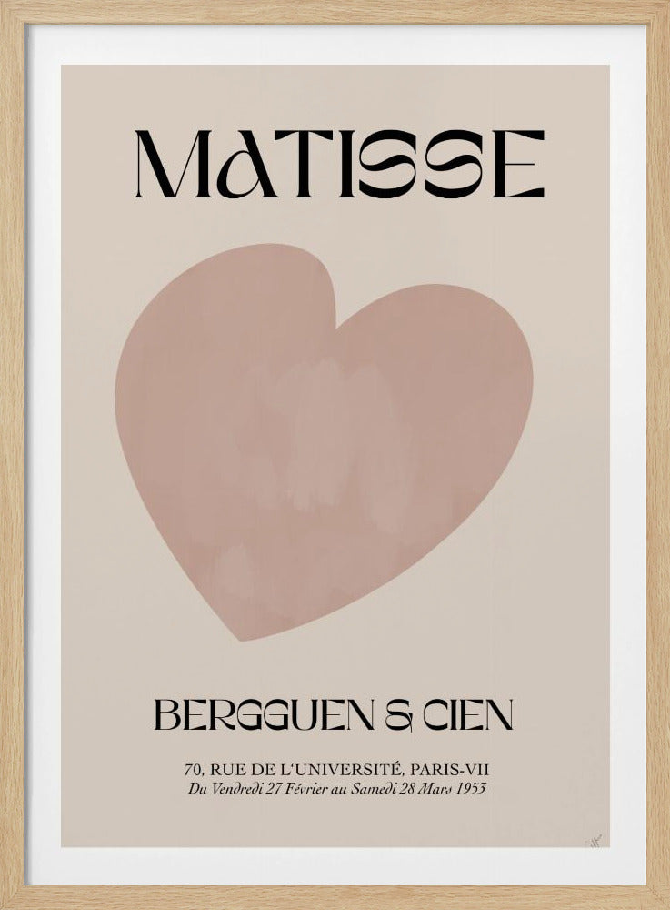 Beige Heart | Poster