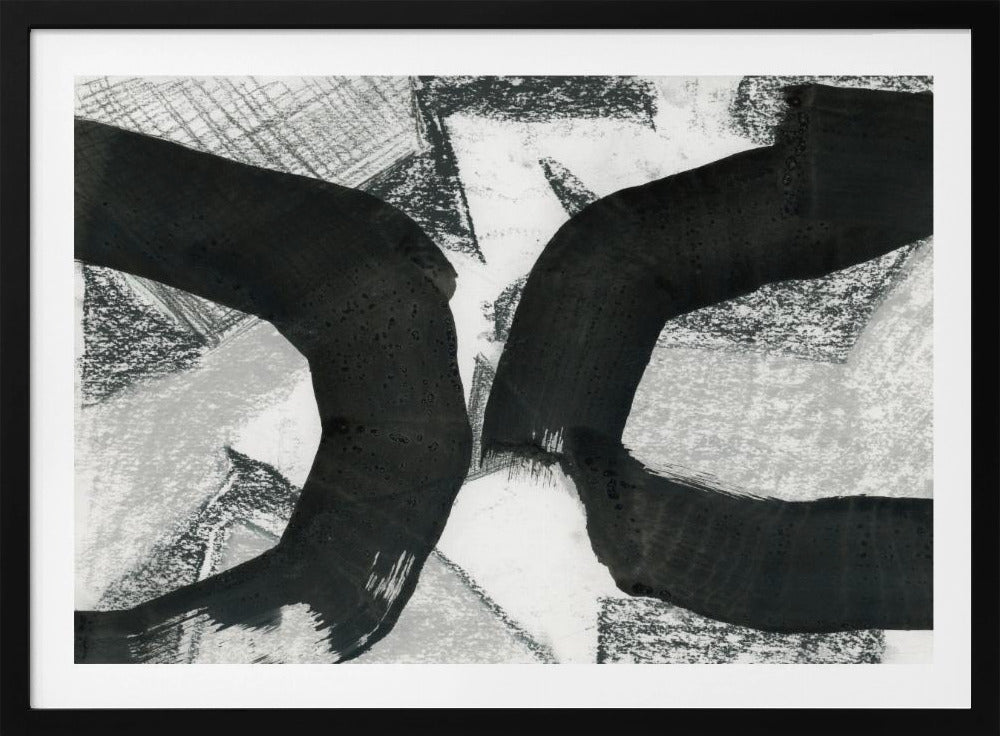 Black Texture Meeting 1 | Poster