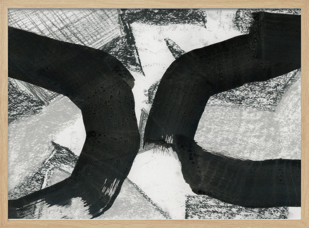 Black Texture Meeting 1 | Poster