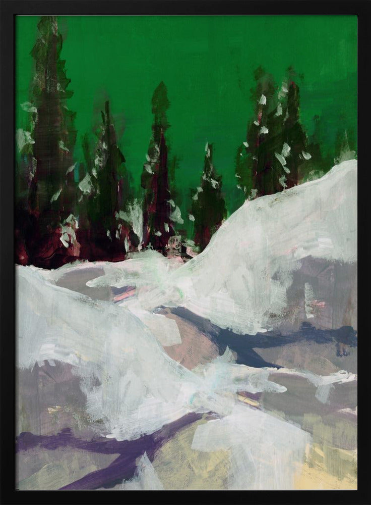 Winter Scene  In the Forest 2 | Poster