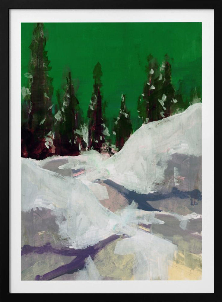 Winter Scene  In the Forest 2 | Poster