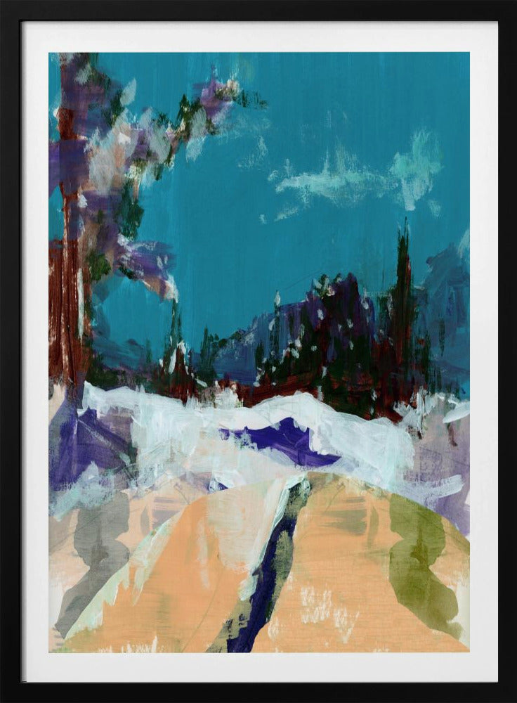 Winter Scene  In the Forest 1 | Poster