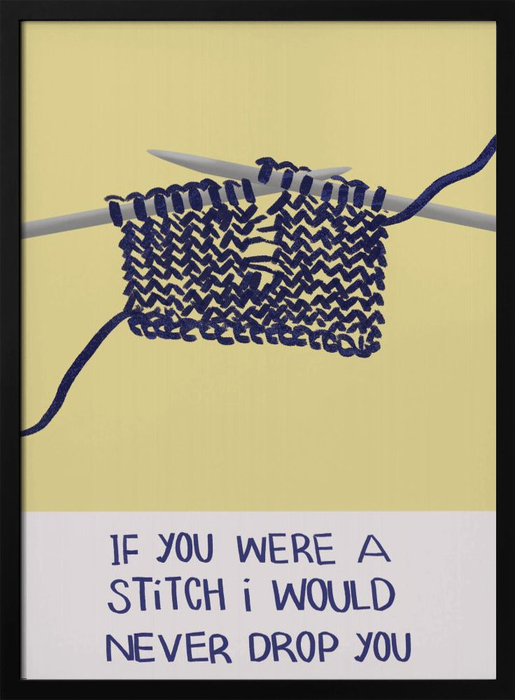 dropped stitches | Poster