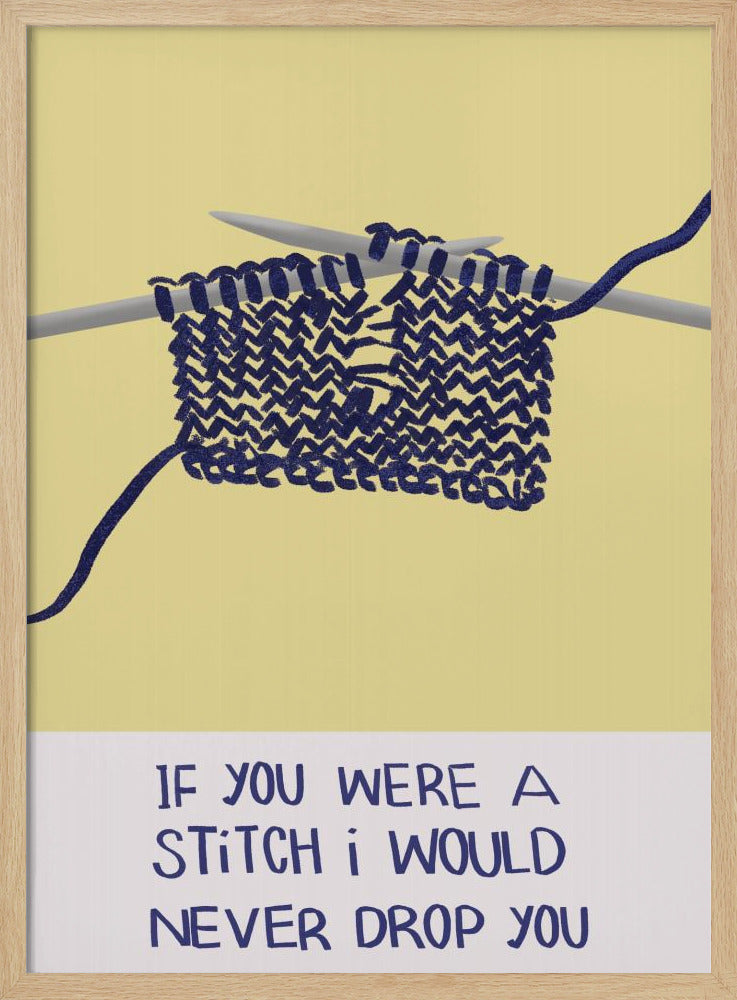 dropped stitches | Poster