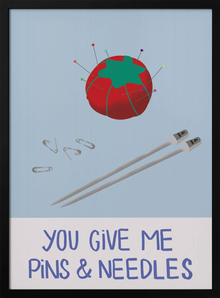 pins and needles | Poster